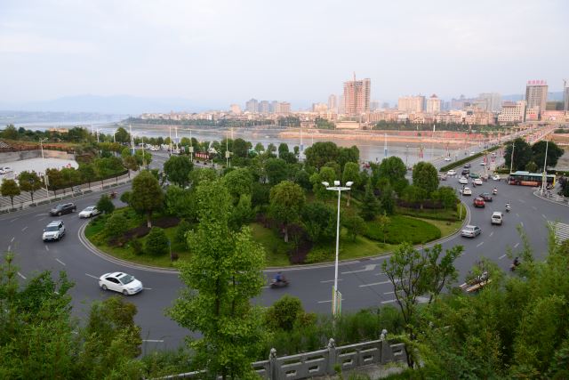 安康市橋南環島路工程